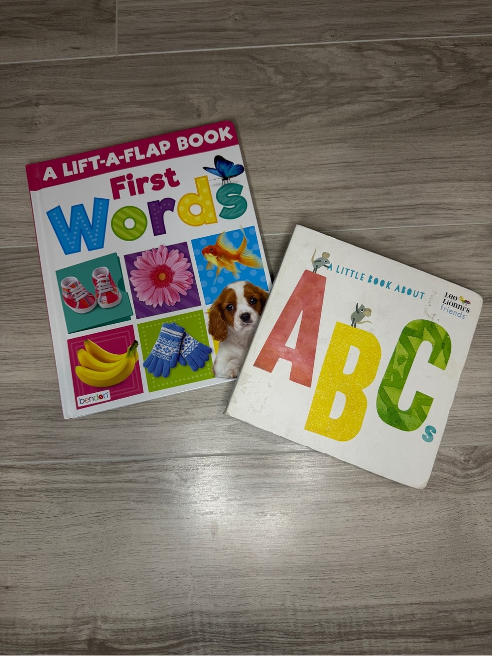 First Words Lift-a-Flap Book - ABC Bundle